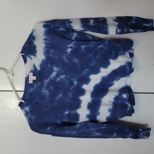 Gorgeous Tie Dye Crop Sweater Youth Medium
